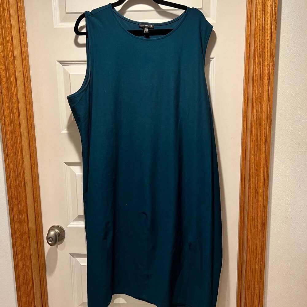 Eileen Fisher Stretch Crepe Dress
